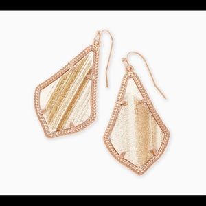 Kendra Scott Alex Drop Earrings in Gold Dust